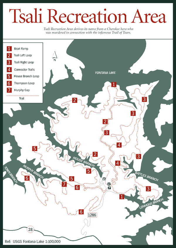 Tsali Map